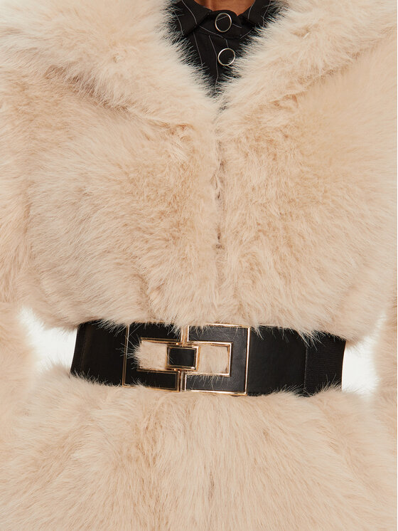 YES LONDON YES LONDON Шуба 024 Бежевий Regular Fit