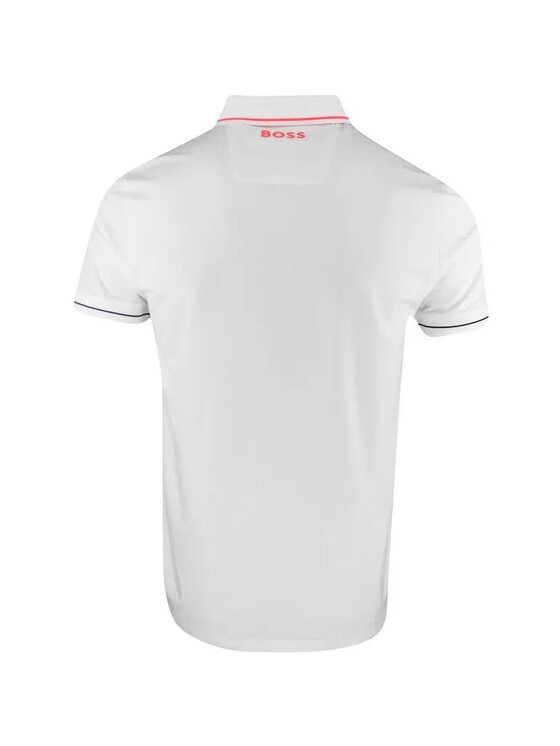 HUGO BOSS HUGO BOSS Polo 50506203 Biały Slim Fit