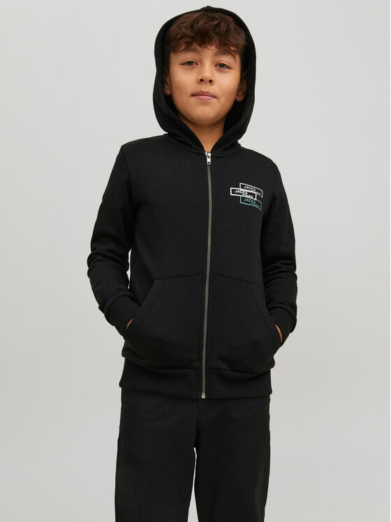 Felpa Space Logo 12221210 Nero Regular Fit