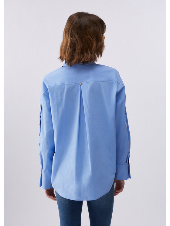 Liu Jo Liu Jo Camicia WA6112T039A53932 Celeste Regular Fit