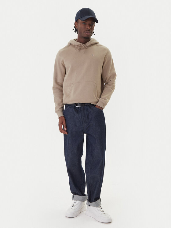 Tommy Jeans Tommy Jeans Felpa DM0DM20742 Beige Relaxed Fit