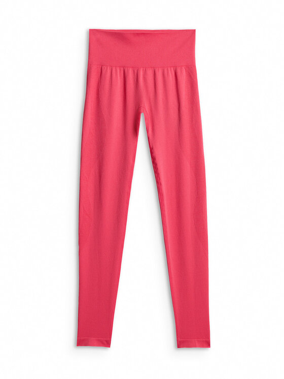 4F 4F Legginsy MULTI ACTIVE Koralowy Slim Fit