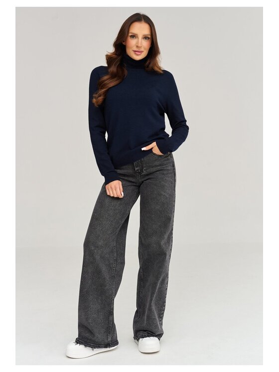 Makadamia Makadamia Golf C106 Niebieski Loose Fit