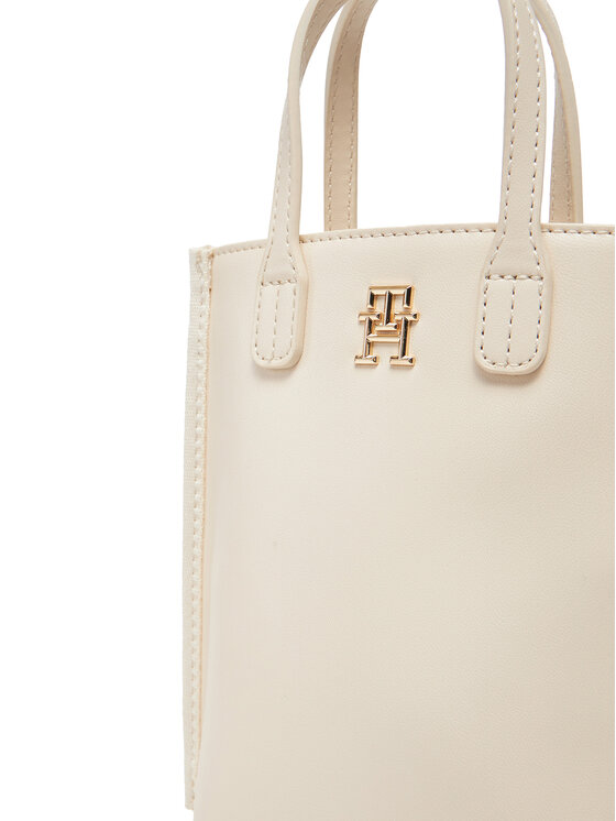 Tommy Hilfiger Tommy Hilfiger Taška na telefón Th Distinct Phone Pouch AW0AW17402 Béžová