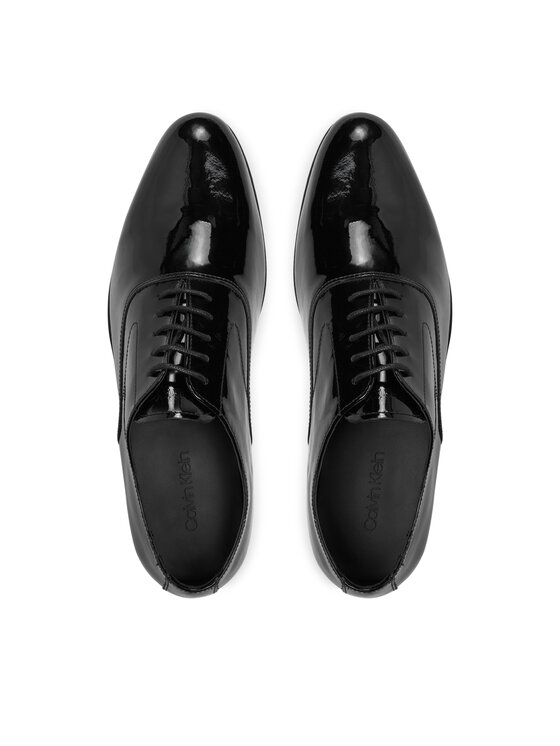 Calvin Klein Calvin Klein Cipele Oxford Pat HM0HM01600 Crna