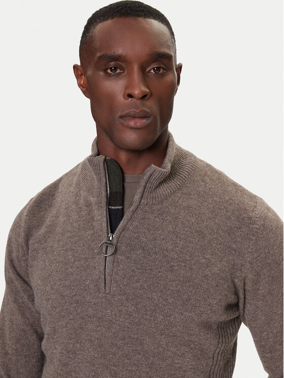 Barbour Barbour Svetr Holden MKN0837OL76 Zelená Regular Fit
