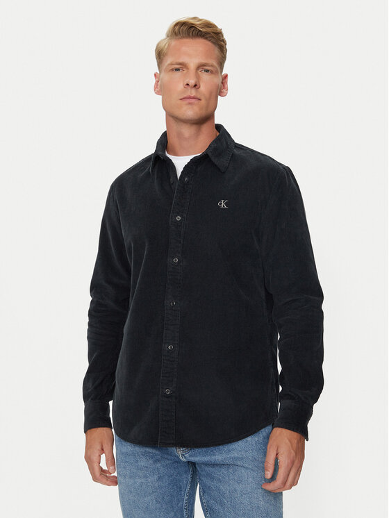 Camicia calvin klein nera discount