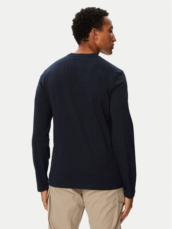 Aeronautica Militare Aeronautica Militare Longsleeve 262TS2390UJ00372 Bleumarin Regular Fit