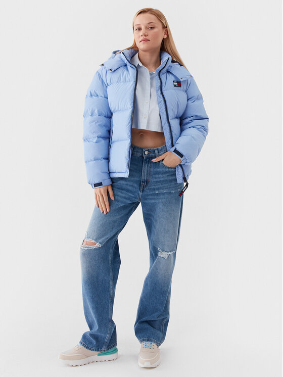 Tommy Jeans Tommy Jeans Kurtka puchowa Alaska DW0DW14661 Niebieski Regular Fit