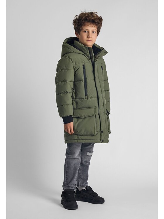 minoti minoti Kurtka zimowa 27coat116 Khaki Regular Fit