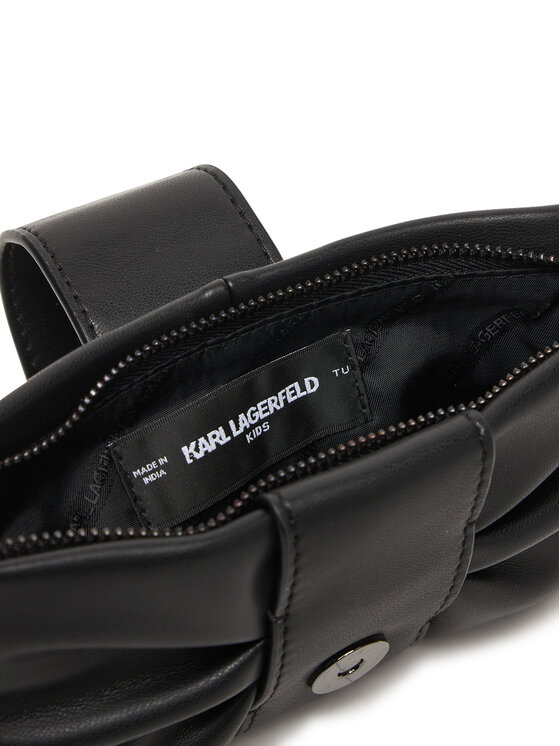 Karl Lagerfeld Kids Karl Lagerfeld Kids Дамска чанта Nomade Monaco D2 Z31209 Черен