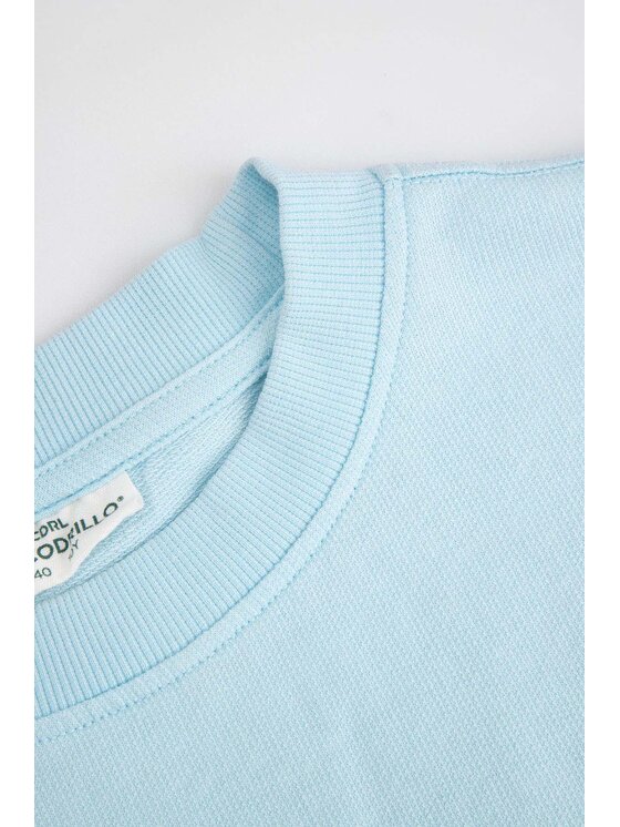 Coccodrillo Coccodrillo Komplet t-shirt i spodenki WC6117403XXG-036 Niebieski Regular Fit