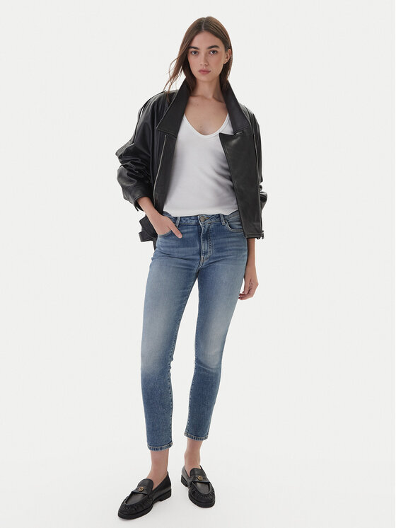 PINKO PINKO Blugi Sabrina 100169 A2WT Albastru Skinny Fit