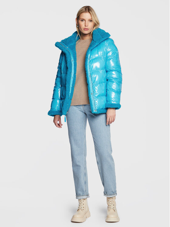 REPLAY Replay Зимова куртка W7737.000.10304 Блакитний Regular Fit