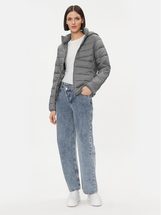 ONLY ONLY Bunda pro přechodné období 15301325 Šedá Regular Fit