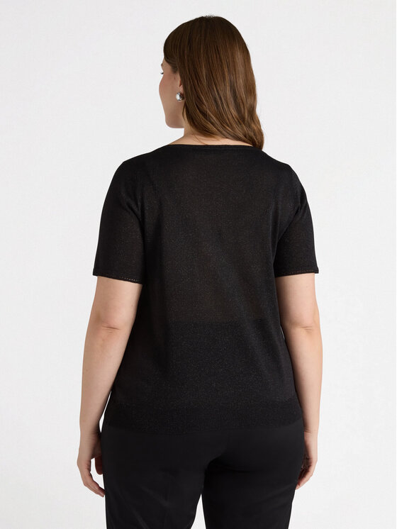 Fiorella Rubino Fiorella Rubino Maglione M547L007918N033 Nero Boxy Fit