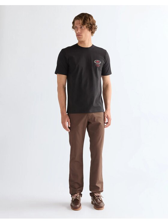 Wrangler Wrangler Pantaloni di tessuto GREENSBORO Marrone Regular Fit
