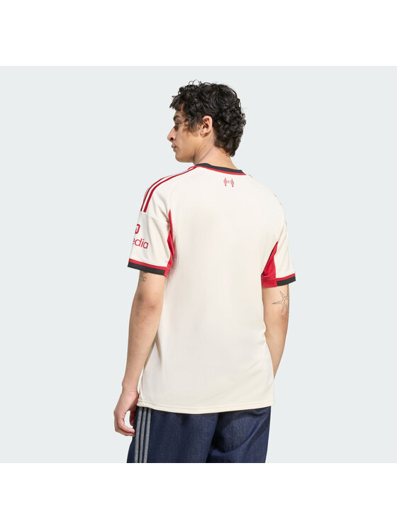 adidas adidas Koszulka techniczna Liverpool FC 25/26 Away Jersey Kremowy Slim Fit