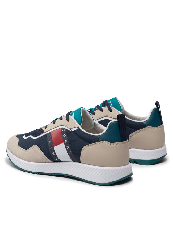 Tommy Jeans Tommy Jeans Sneakersy Track Cleat EM0EM01009 Granatowy