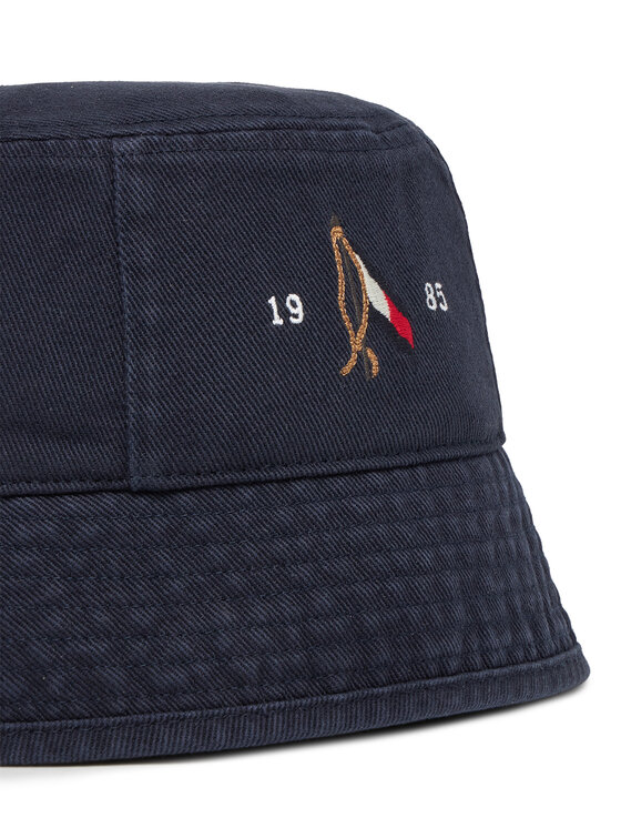 Tommy Hilfiger Tommy Hilfiger Kalap Seasonal Flag Bucket AM0AM13384 Sötétkék