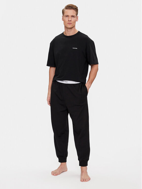 Calvin Klein Underwear Calvin Klein Underwear Pidžama hlače 000NM2302E Crna Regular Fit