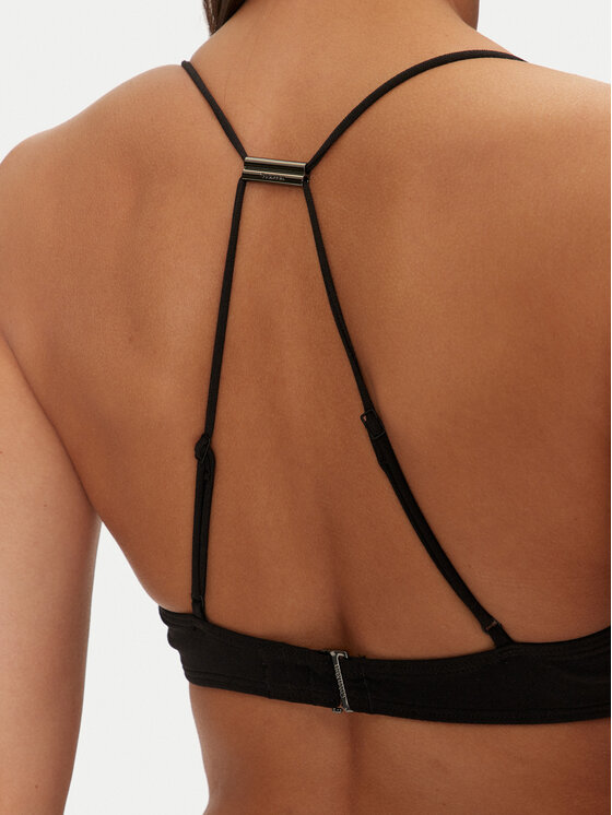 Calvin Klein Swimwear Calvin Klein Swimwear Bikinio viršus KW0KW02737 Juoda