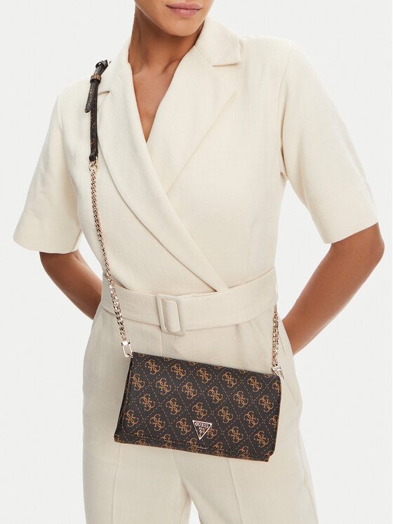 Guess Guess Torbica Noelle II Mini HWQG96 72750 Smeđa