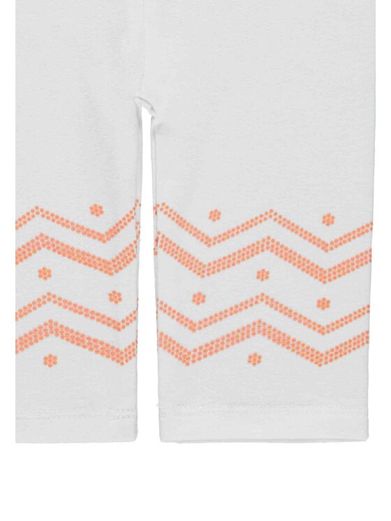 Kanz Kanz Legginsy 1912265-1000 Biały