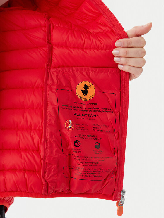 Save The Duck Save The Duck Demisezoninė striukė D33620W GIGA20 Raudona Regular Fit
