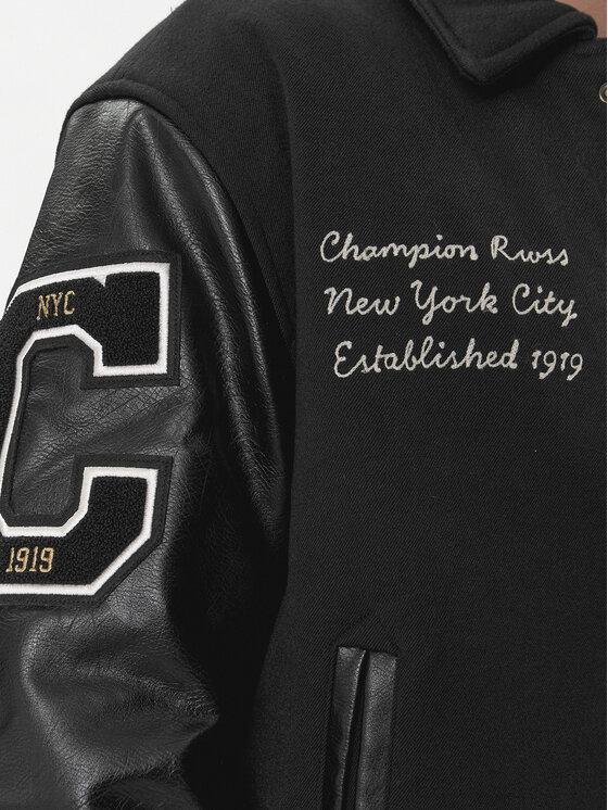 Champion Champion Μπόμπερ μπουφάν 219993 Μαύρο Regular Fit