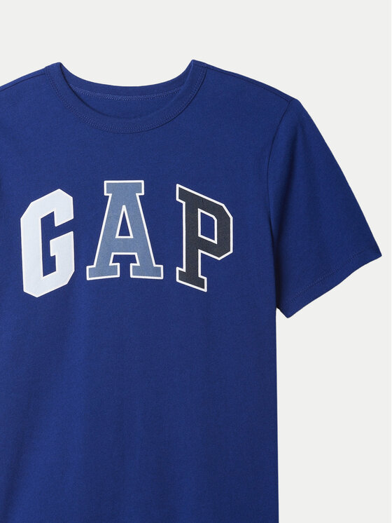 Gap Gap Tricou 490406-00 Albastru Regular Fit