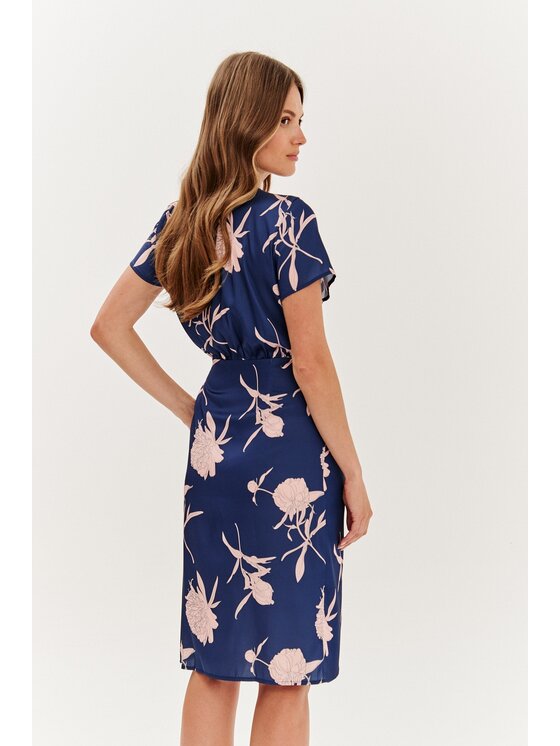 NAOKO NAOKO Každodenné šaty Milano Moves Tmavomodrá Regular Fit