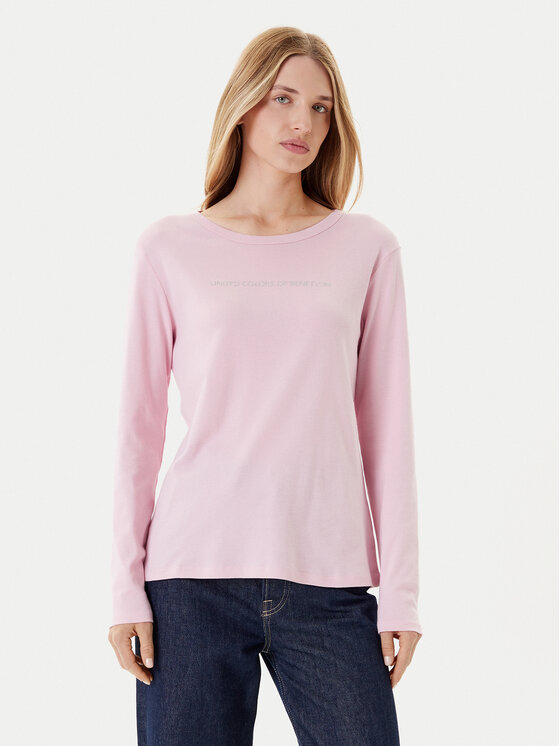 United Colors Of Benetton United Colors Of Benetton Bluse 3GA2E16G0 Rosa Regular Fit