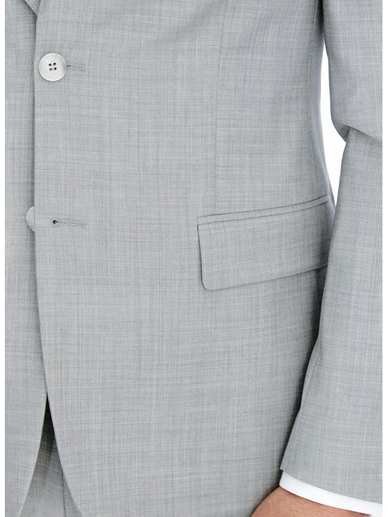 Pako Lorente Pako Lorente Marynarka P26SP-3G-028 Szary Slim Fit