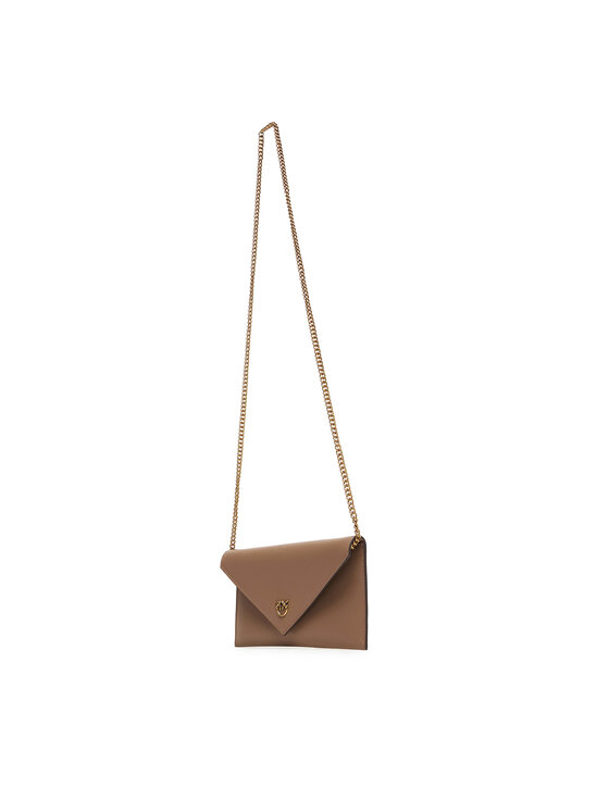 PINKO PINKO Torbica Flat Purse Mini AI 25-26 PCPL 105347 A0F1 Smeđa