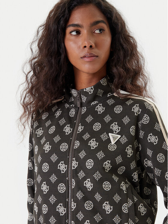 Guess Guess Sweatshirt V5YQ07 K0282 Grün Regular Fit
