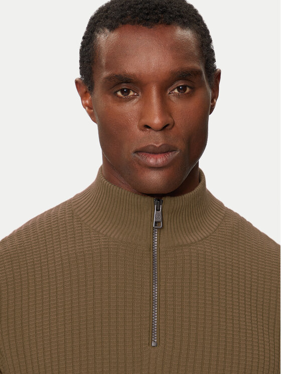 Bugatti Bugatti Pullover 7500-65546B Braun Regular Fit