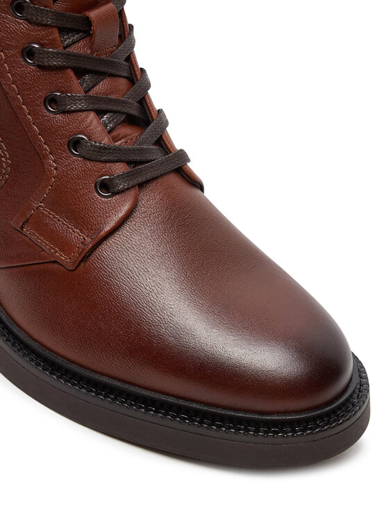 Tommy Hilfiger Tommy Hilfiger Черевики FM0FM05183 Коричневий