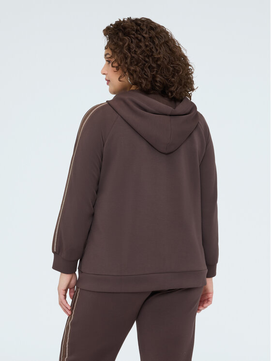 Fiorella Rubino Fiorella Rubino Felpa G837L008912N022 Marrone A-Line Fit