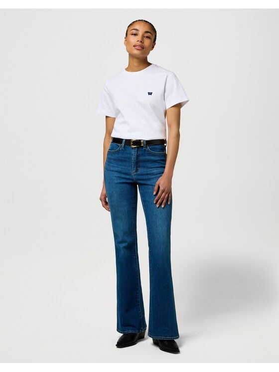 Wrangler Wrangler Jeansy Montana Niebieski Flare Fit