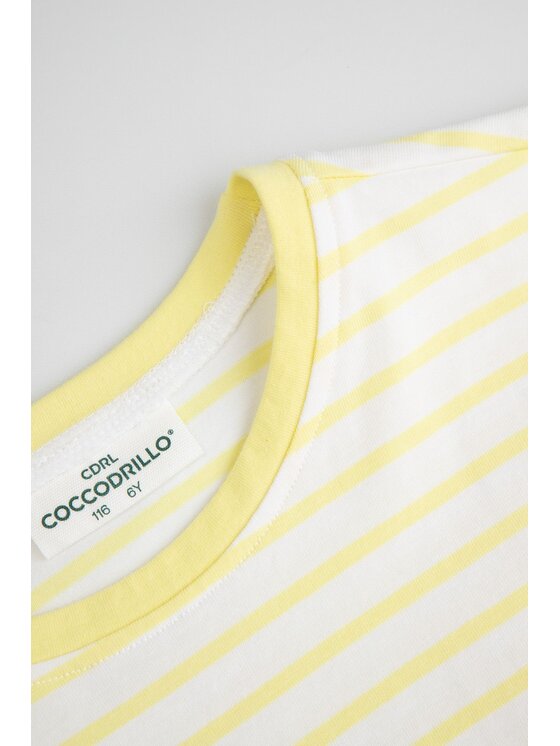Coccodrillo Coccodrillo T-Shirt WC6143202LGD-004 Žlutá Regular Fit