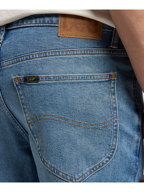 Lee Lee Jeansy 112372637 Niebieski Loose Fit