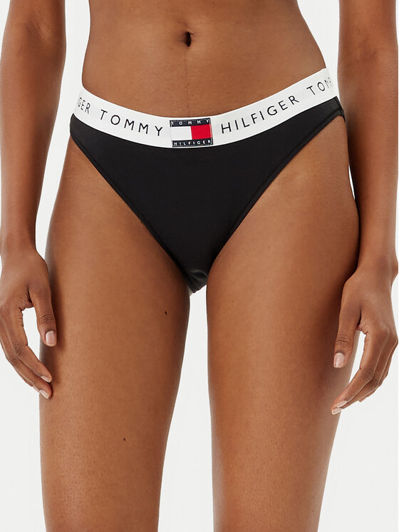 Tommy Hilfiger Tommy Hilfiger Klasické kalhotky UW0UW06038 Černá