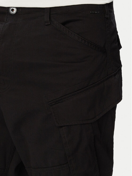 G-Star G-Star Raw Παντελόνι Cargo Rovic 3D D30010-5126 Μαύρο Relaxed Fit