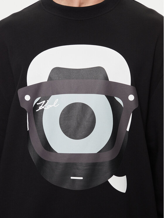 KARL LAGERFELD KARL LAGERFELD Jopa 705098 542930 Črna Regular Fit