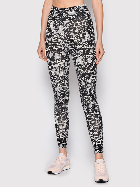 Reebok Legíny Safari HM1327 Čierna Slim Fit