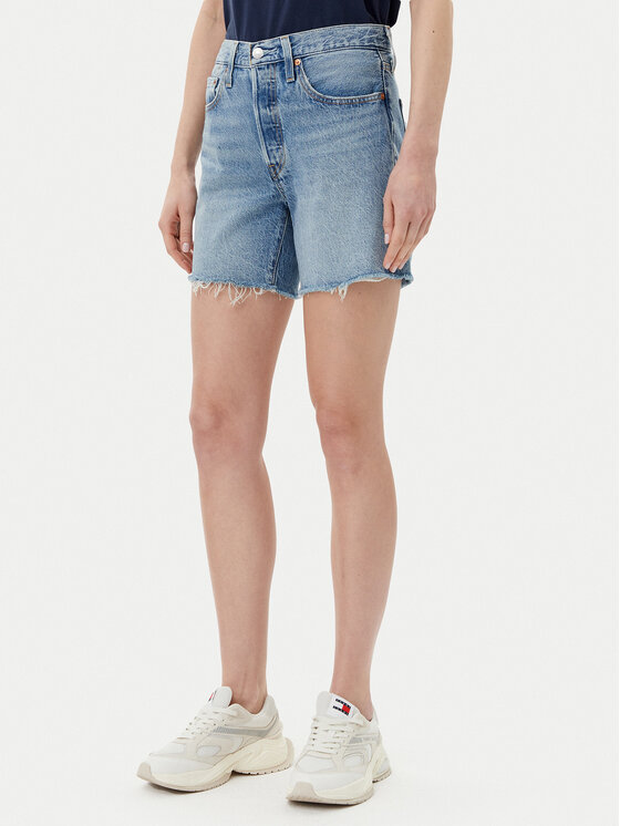 Női Farmer rövidnadrág Levi's , Méret: 25, Kék, A9296-0001