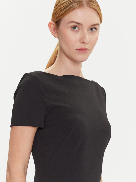 Calvin Klein Calvin Klein Coctailkleid LV044D063G Schwarz Slim Fit