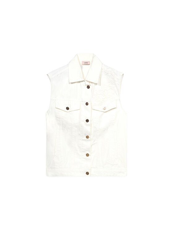Oltre Oltre Giacca outdoor L700J000002N011 Bianco Regular Fit