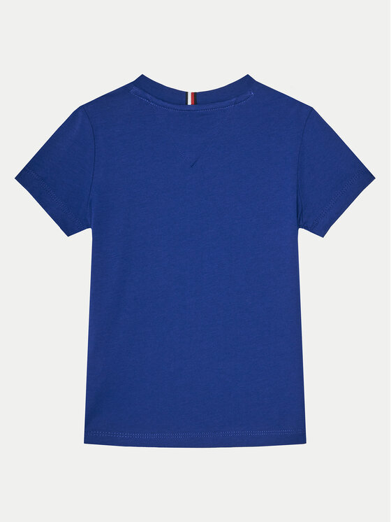Tommy Hilfiger Tommy Hilfiger Tričko KB0KB09356 S Modrá Regular Fit